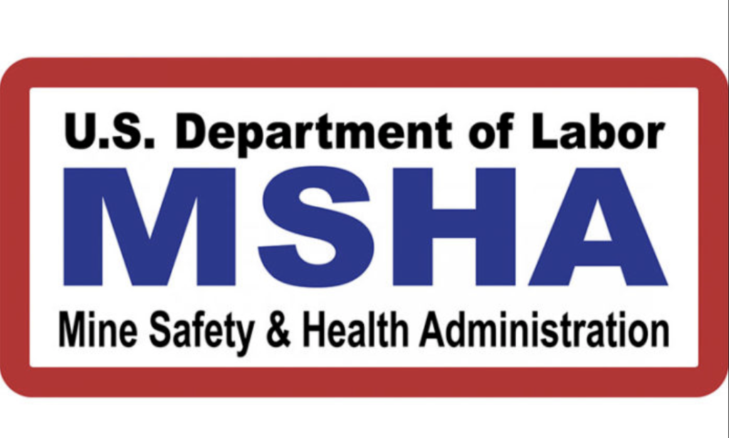 U.S. Department of Labor MSHA Mine Safety & Health Administration